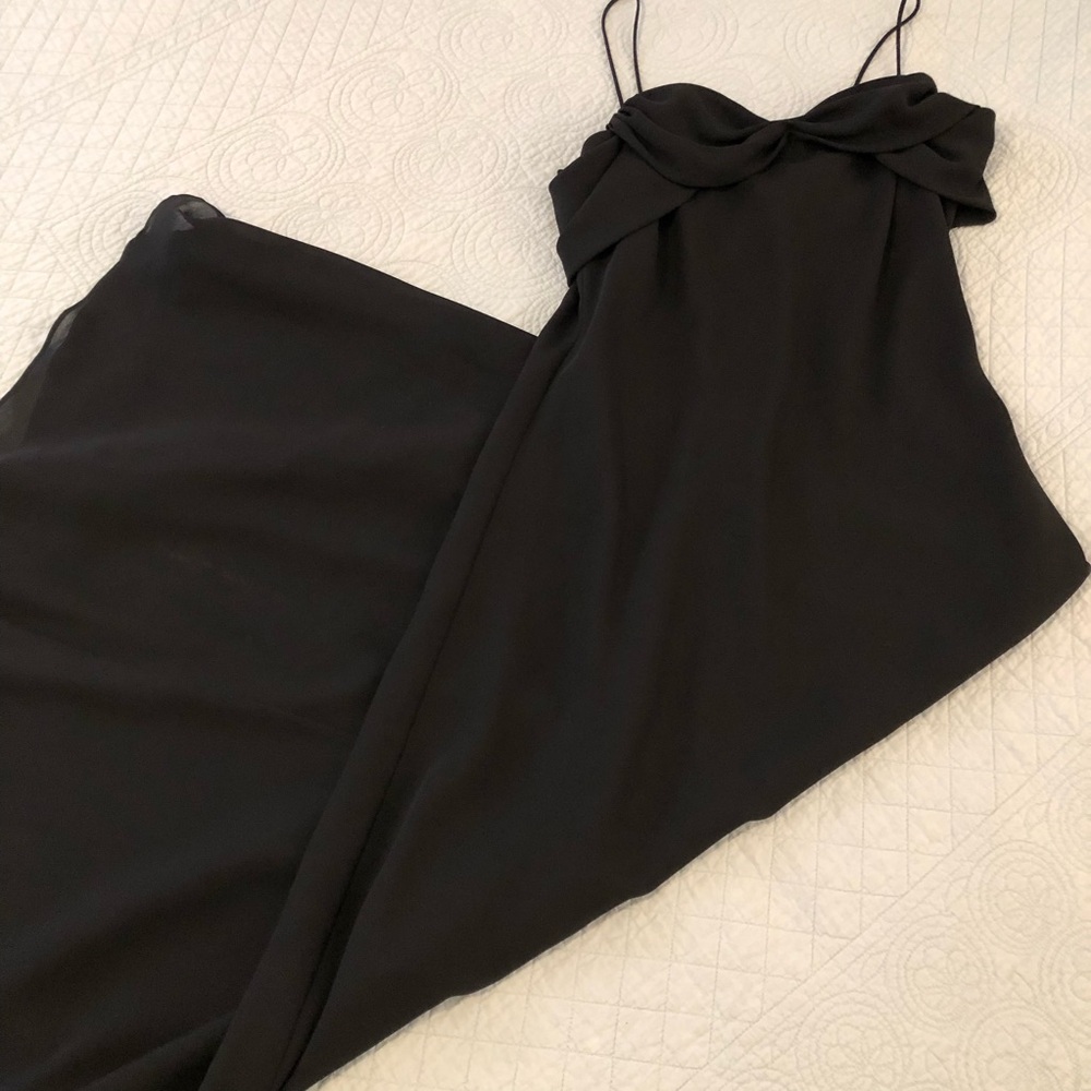 Vintage 90โs Betsy and Adam black gown. Size small.